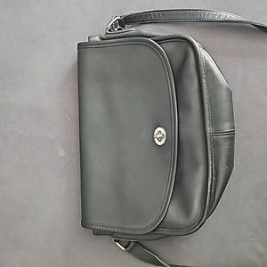 Vintage Coach City Bag Crossbody Glovetanned Leather Handbag